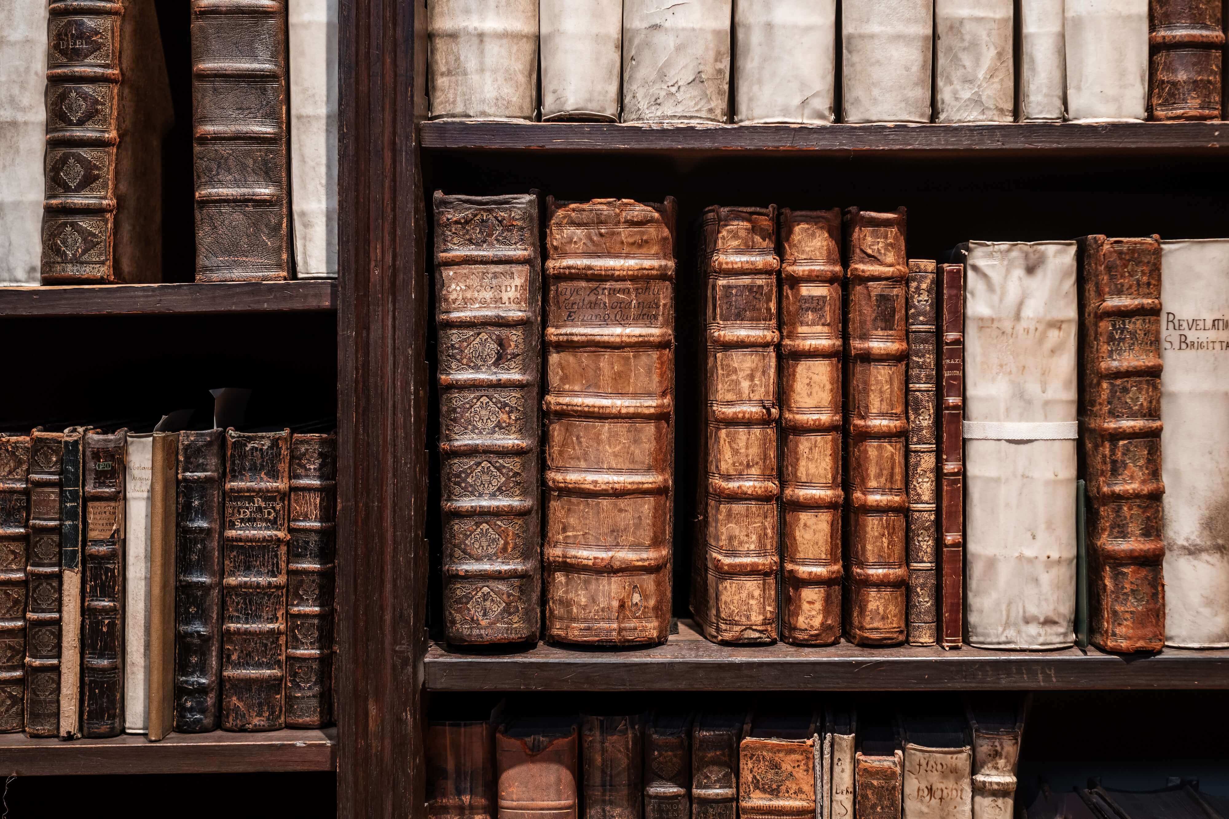 Books from then to now: a beginning without an end