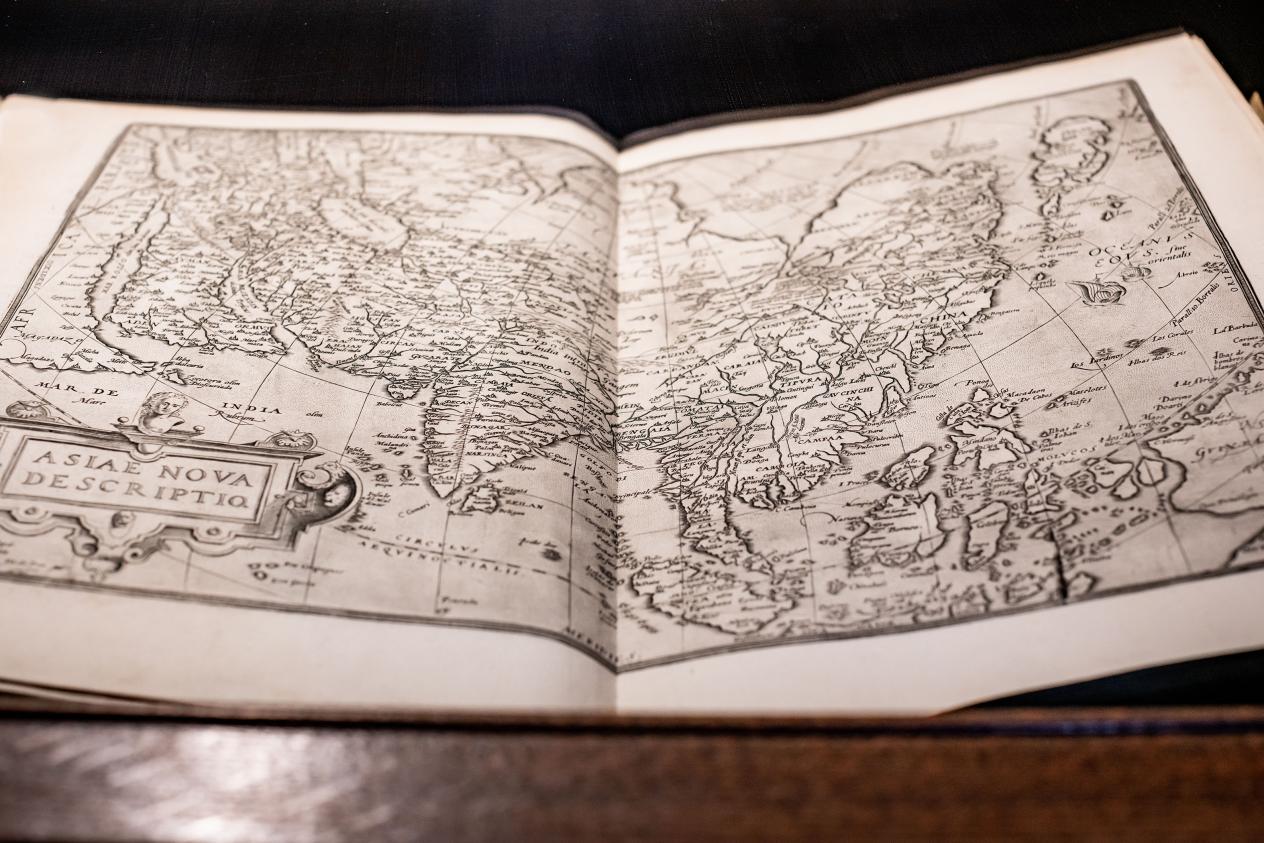 Pagina uit Theatrum Orbis Terrarum van Abraham Ortelius