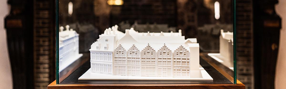 maquette van het Museum Plantin-Moretus