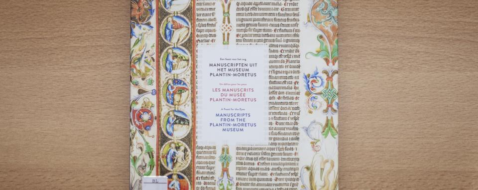 boek 'Manuscripten uit het Museum Plantin-Moretus'