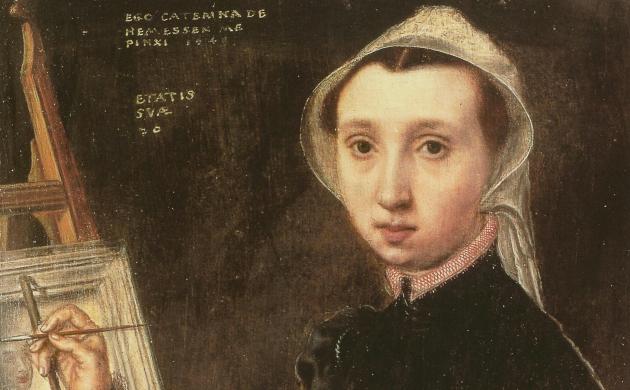 Catharina Van Hemessen, zelfportret, 1547, Öffentliche Kunstsammlung, Kunstmuseum, Basel.