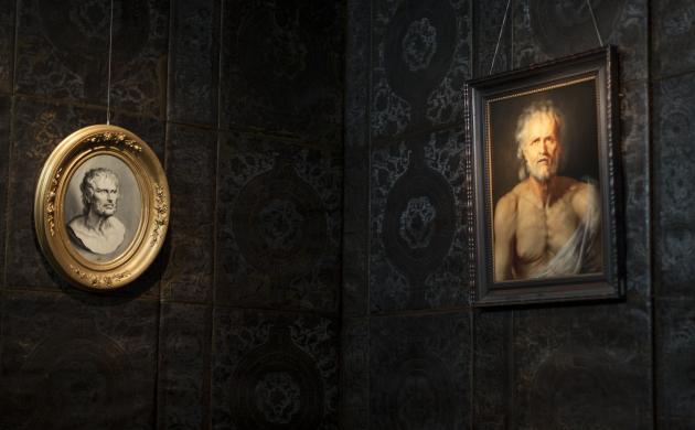portretten van Seneca in de Justus Lipsius kamer