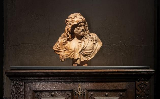 Hercules, terracotta beeld, Lucas Faydherbe